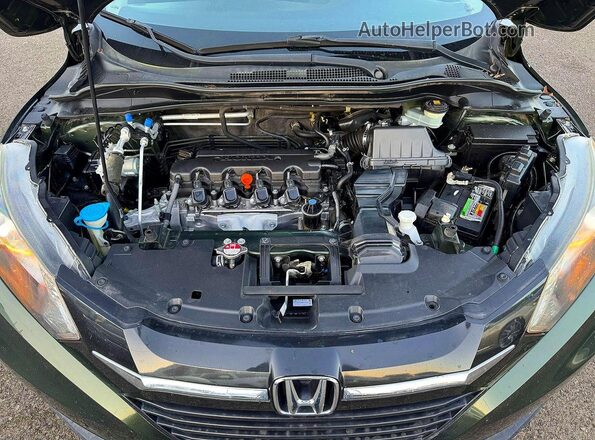 3CZRU5H55HM709616 2017 HONDA HR-V Green Widok deski rozdzielczej