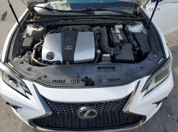 58ABZ1B10KU026821 2019 LEXUS ES Белый Вид подкапотного пространства