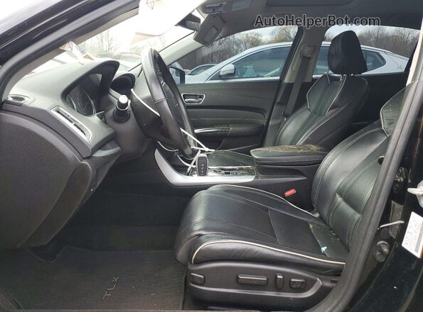 19UUB2F59JA003616 2018 ACURA TLX Черный Вид панели приборов
