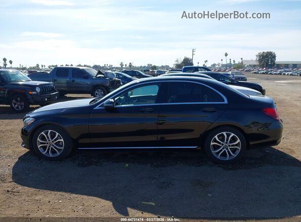 55SWF4JB0JU254471 2018 MERCEDES-BENZ C-CLASS Black 360 interior view
