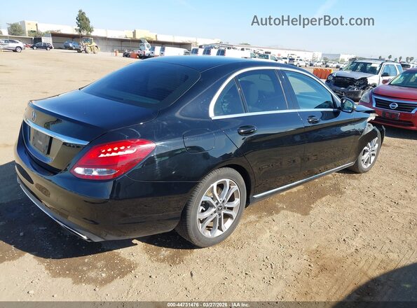 55SWF4JB0JU254471 2018 MERCEDES-BENZ C-CLASS Black Rear right
