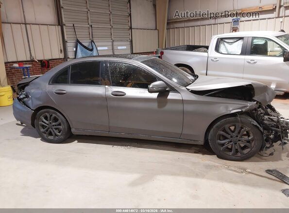 55SWF4JB1HU199071 2017 MERCEDES-BENZ C-CLASS Gray Панорамний вид салону 360°