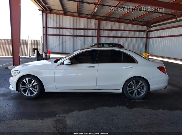 55SWF4JB2JU234996 2018 MERCEDES-BENZ C-CLASS Белый 
