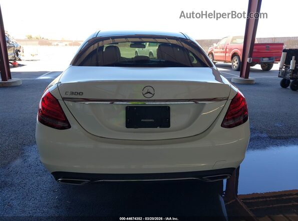 55SWF4JB2JU234996 2018 MERCEDES-BENZ C-CLASS Белый 