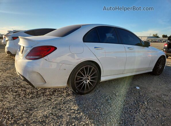 55SWF4JB2JU247781 2018 MERCEDES-BENZ C White Rear right