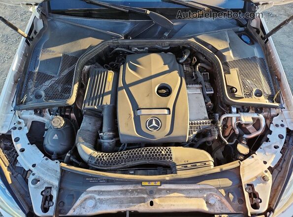 55SWF4JB2JU247781 2018 MERCEDES-BENZ C White Rear interior view
