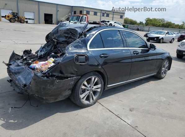 55SWF4JB2JU274043 2018 MERCEDES-BENZ C Black Rear right