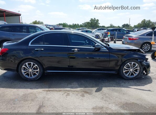 55SWF4JB3HU200396 2017 MERCEDES-BENZ C-CLASS Black Սալոնի 360 աստիճան տեսք
