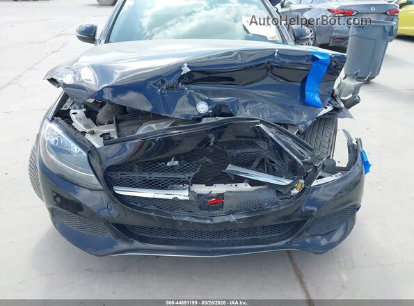 55SWF4JB3HU217599 2017 MERCEDES-BENZ C-CLASS Black 