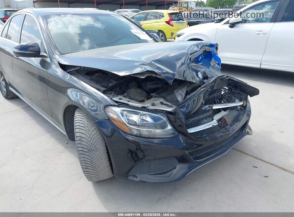 55SWF4JB3HU217599 2017 MERCEDES-BENZ C-CLASS Black 