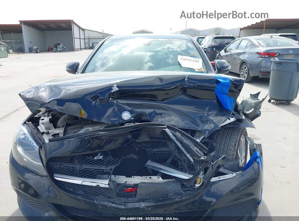 55SWF4JB3HU217599 2017 MERCEDES-BENZ C-CLASS Black Dashboard view