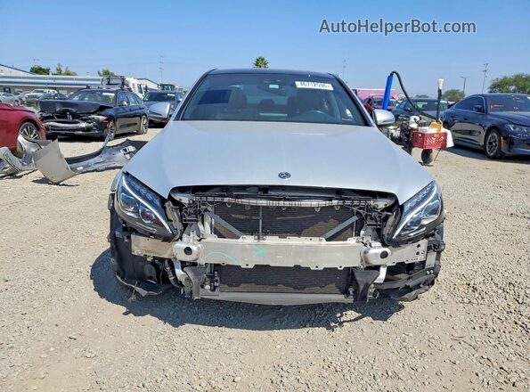 55SWF4JB3JU235154 2018 MERCEDES-BENZ C Silver Vista frontal