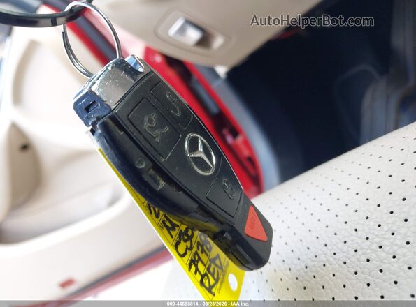 55SWF4JB4GU123536 2016 MERCEDES-BENZ C-CLASS Red Առջևի վահանակի տեսք