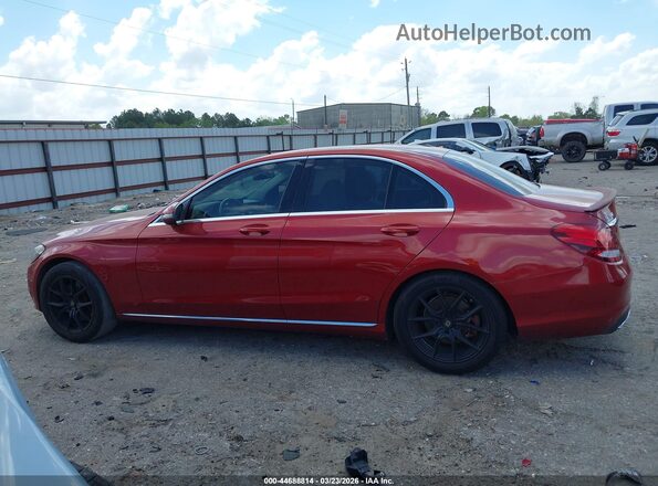 55SWF4JB4GU123536 2016 MERCEDES-BENZ C-CLASS Red Սալոնի 360 աստիճան տեսք