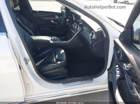 55SWF4JB7GU130304 2016 MERCEDES-BENZ C-CLASS White Vista interior delantera