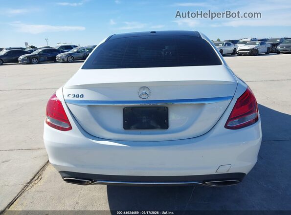 55SWF4JB7GU130304 2016 MERCEDES-BENZ C-CLASS White 