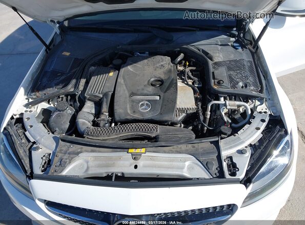 55SWF4JB7GU130304 2016 MERCEDES-BENZ C-CLASS White Vista trasera