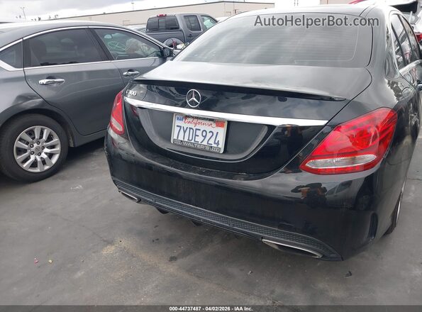 55SWF4JB7HU205844 2017 MERCEDES-BENZ C-CLASS Black 
