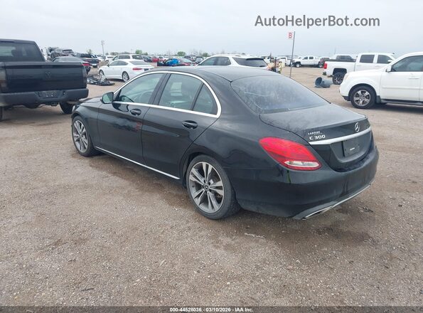 55SWF4JB7HU231408 2017 MERCEDES-BENZ C-CLASS Black Задня ліва чверть