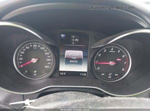 55SWF4JB7HU231408 2017 MERCEDES-BENZ C-CLASS Black Вид задніх сидінь