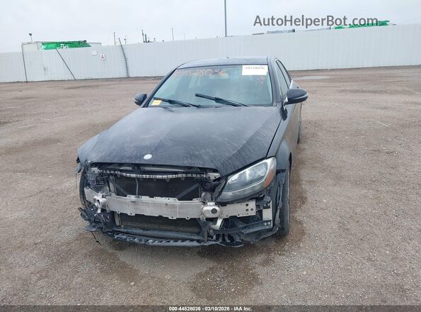 55SWF4JB7HU231408 2017 MERCEDES-BENZ C-CLASS Black Вид задньої частини салону