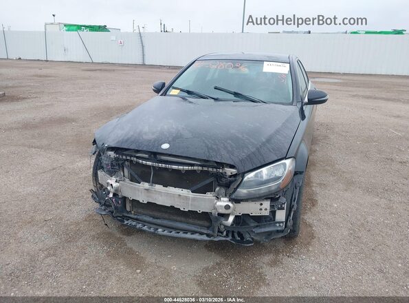 55SWF4JB7HU231408 2017 MERCEDES-BENZ C-CLASS Black Вид спереду