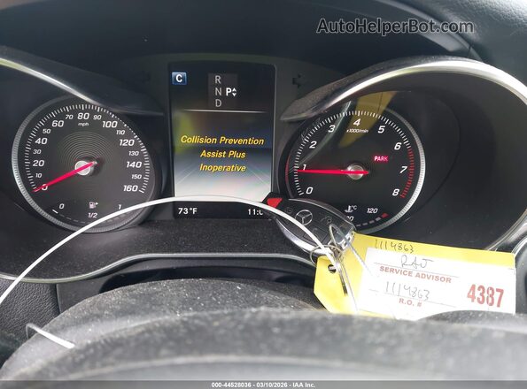 55SWF4JB7HU231408 2017 MERCEDES-BENZ C-CLASS Black Вид панелі приладів