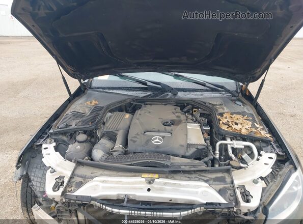 55SWF4JB7HU231408 2017 MERCEDES-BENZ C-CLASS Black Вид ззаду