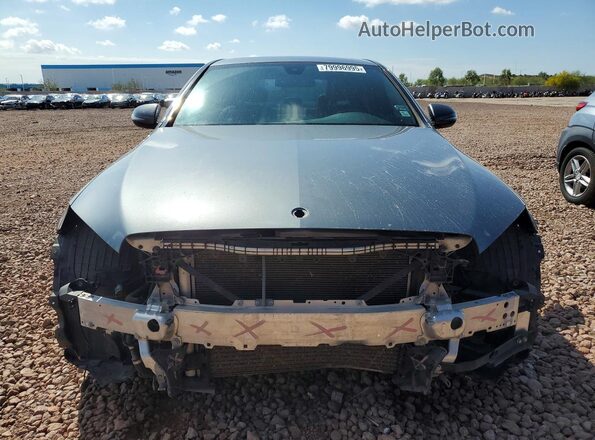 55SWF4JB7JU238624 2018 MERCEDES-BENZ C Gray Widok z przodu