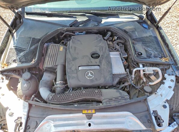 55SWF4JB7JU238624 2018 MERCEDES-BENZ C Gray Widok wnętrza z tyłu