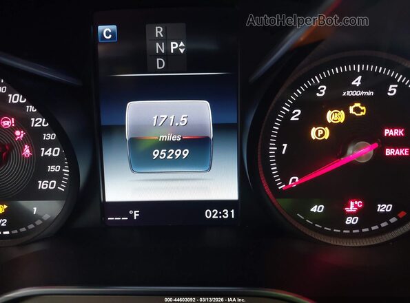 55SWF4JB9GU151042 2016 MERCEDES-BENZ C-CLASS Blue 