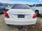 2016 Mercedes-benz C 300 White vin: 55SWF4JB9GU154300