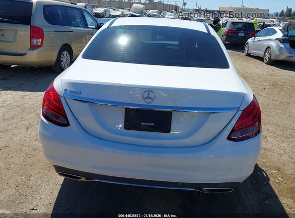 55SWF4JB9JU242268 2018 MERCEDES-BENZ C-CLASS Белый 