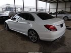 2018 Mercedes-benz C 300   White vin: 55SWF4JB9JU244814