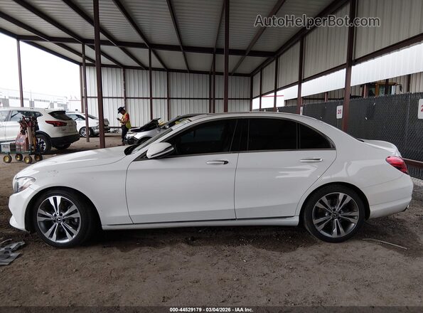 55SWF4JB9JU244814 2018 MERCEDES-BENZ C-CLASS White Панорамний вид салону 360°