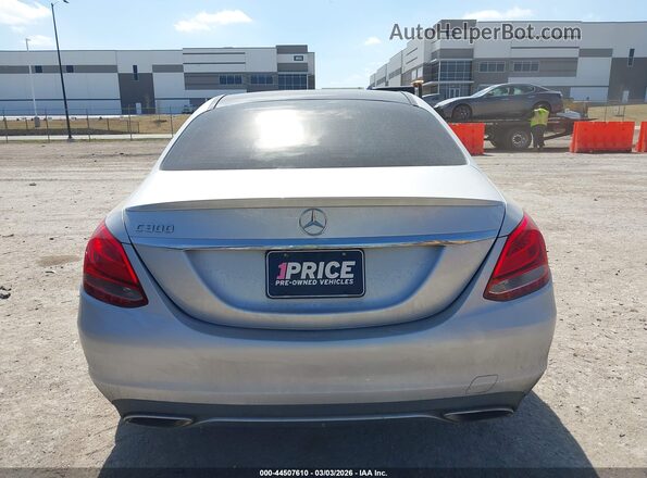 55SWF4JBXHU184844 2017 MERCEDES-BENZ C-CLASS Silver 
