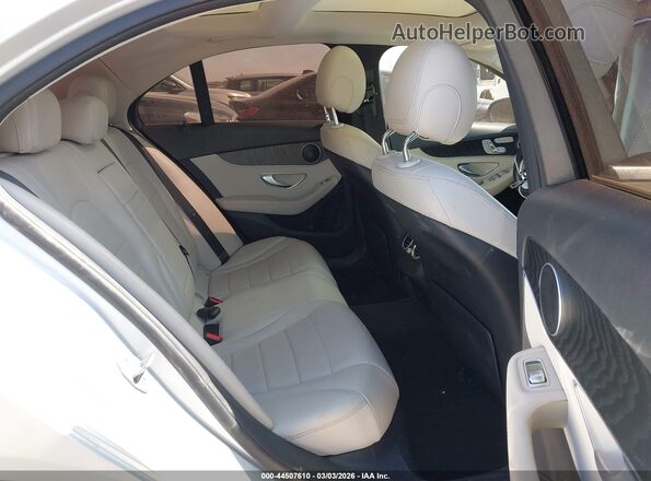 55SWF4JBXHU184844 2017 MERCEDES-BENZ C-CLASS Silver VIN sticker view