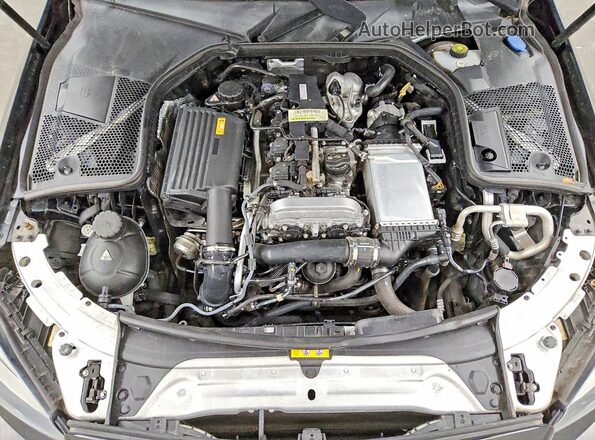 55SWF4JBXHU191289 2017 MERCEDES-BENZ C Black უკანა სალონის ხედი