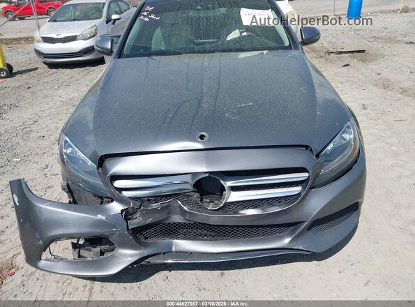 55SWF4JBXHU197044 2017 MERCEDES-BENZ C-CLASS Silver Vista del salpicadero
