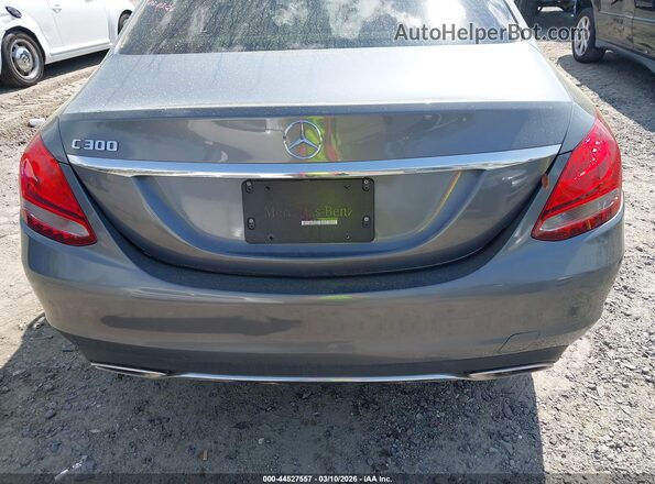 55SWF4JBXHU197044 2017 MERCEDES-BENZ C-CLASS Silver 