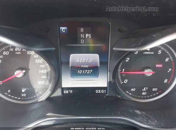 55SWF4KB0GU145600 2016 MERCEDES-BENZ C-CLASS White უკანა სავარძლების ხედი