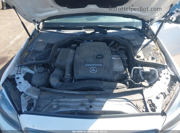 55SWF4KB0GU145600 2016 MERCEDES-BENZ C-CLASS White უკანა ხედი