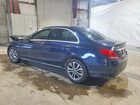 2018 Mercedes-benz C 300 4matic Синий vin: 55SWF4KB1JU257166