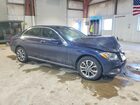 2018 Mercedes-benz C 300 4matic Синий vin: 55SWF4KB1JU257166