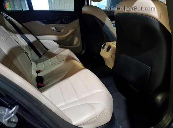 55SWF4KB1JU257166 2018 MERCEDES-BENZ C Синий Вид задних сидений