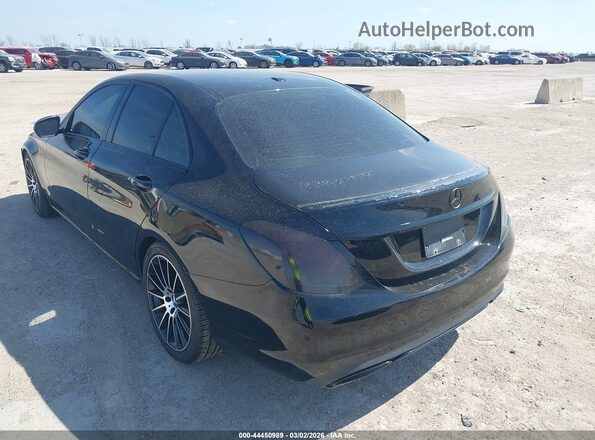 55SWF4KB1JU282617 2018 MERCEDES-BENZ C-CLASS Black Հետևի ձախ