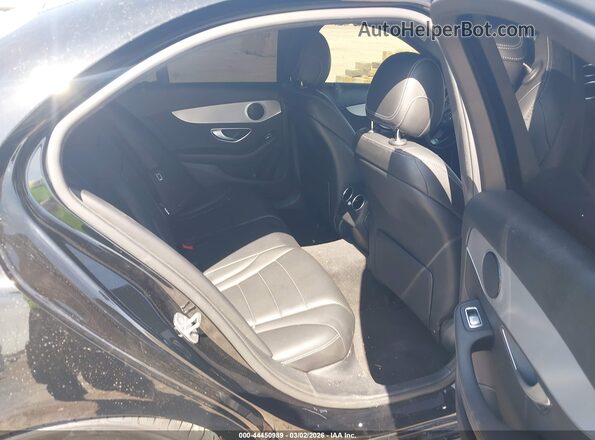 55SWF4KB1JU282617 2018 MERCEDES-BENZ C-CLASS Black VIN կոդի պիտակի տեսք