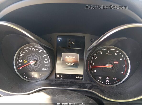 55SWF4KB2GU110539 2016 MERCEDES-BENZ C-CLASS Серебряный Вид задних сидений