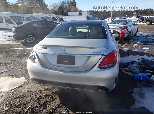 55SWF4KB2GU110539 2016 MERCEDES-BENZ C-CLASS Серебряный 