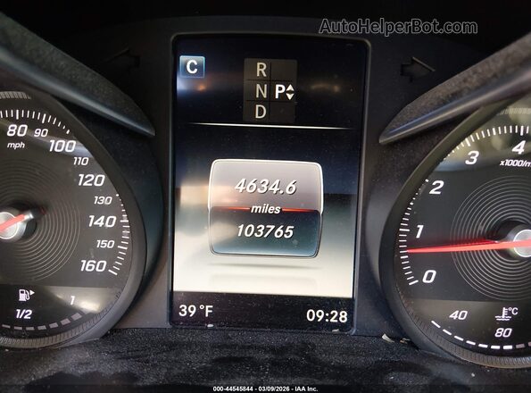 55SWF4KB2GU110539 2016 MERCEDES-BENZ C-CLASS Серебряный 